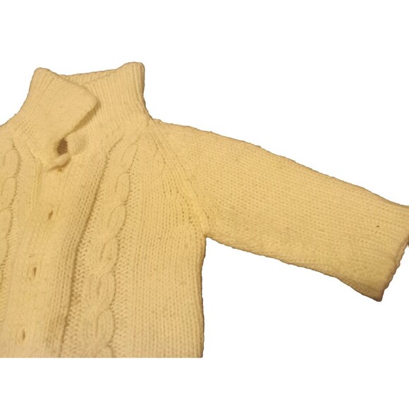 Vintage Childs Acrylic White Snowsuit W/ Hats Gloves Sweater Pants For Toddler - Picture 13 of 16